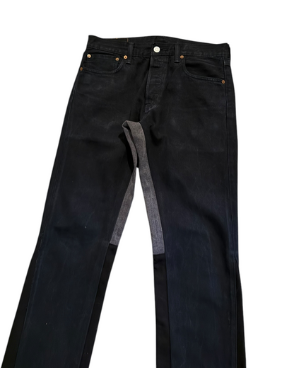 Levis 5XXs - Split Black W32/L30