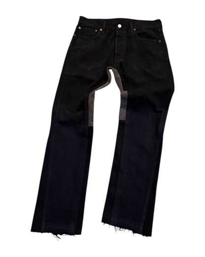 Levis 5XXs - Split Black W32/L30