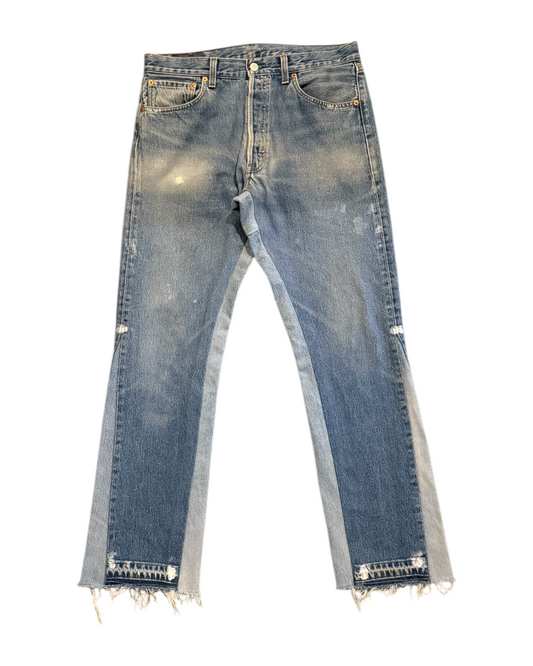 Levis 5XXs - Split Blue W32/L30